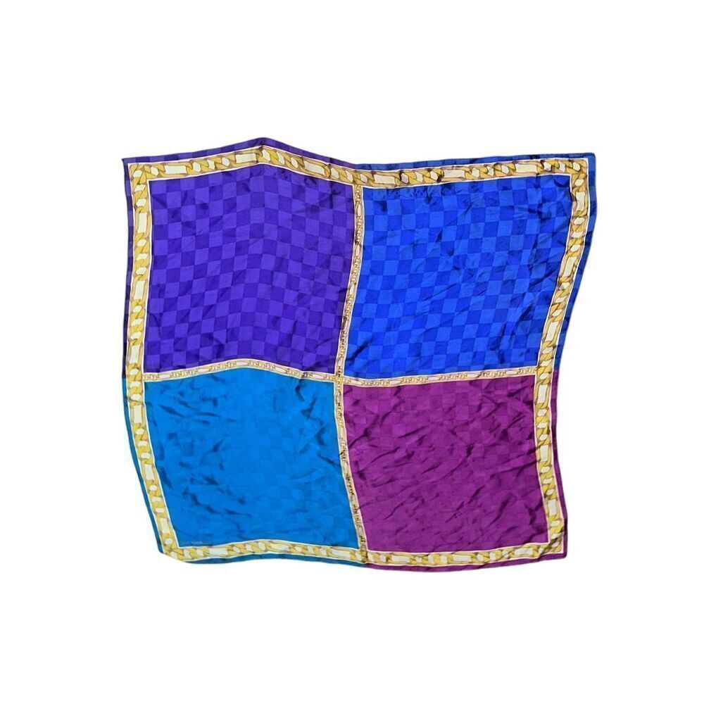 Vintage '80s Gold Collection XIIX multicolor patch style Luxury Fashion Inspired